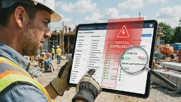 Why Your Generic Construction PM Tool is Failing at WSIB & COI Tracking