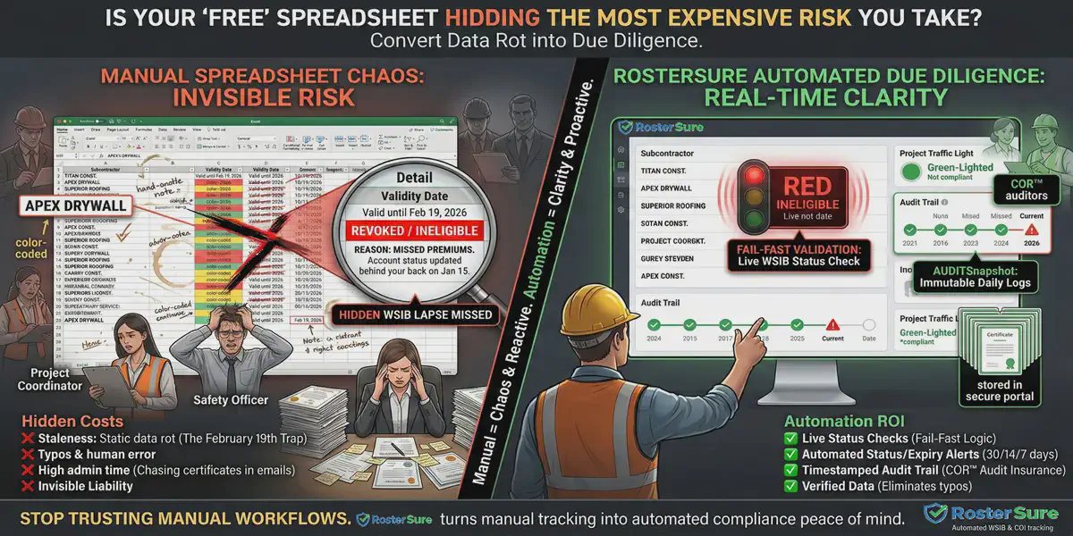 Spreadsheets vs. Automation: The Hidden Cost of Manual Compliance ...